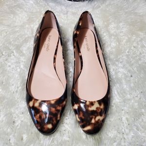 Kate Spade Fallyn Patent Leather Tortoise Flats